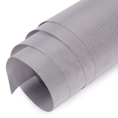 Stal nierdzewna 304 / 316 Woven Fine Wire Mesh 100 Mesh For Filtering