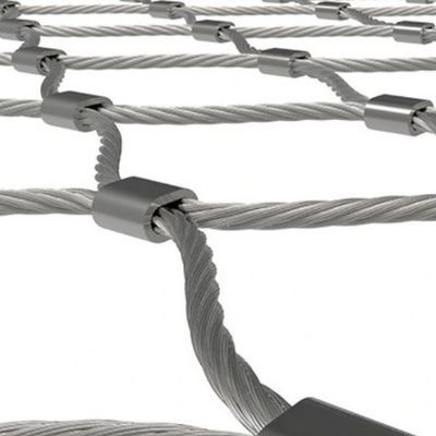 Elastyczna sieć liny ze stali nierdzewnej z 10-letnią gwarancją i materiałem 304/316 do zabezpieczenia torby