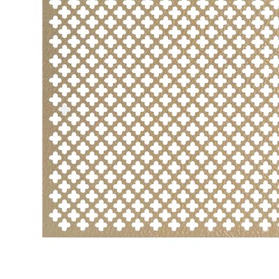 Powłoka PVDF Architektoniczne kwadratowe Panele aluminiowe z perforacją