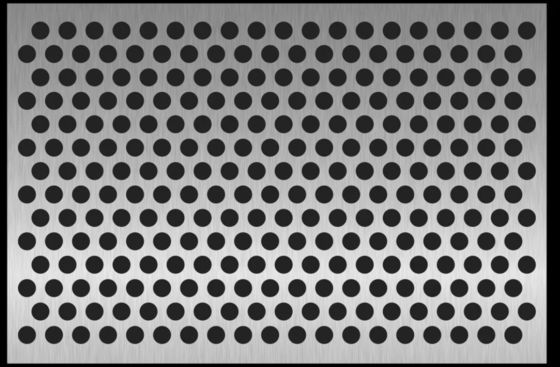 Powłoka PVDF Architektoniczne kwadratowe Panele aluminiowe z perforacją