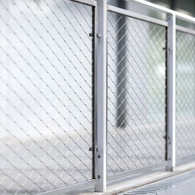 Sieć bezpieczeństwa z siatki z kable stałowej dla mostu zoo