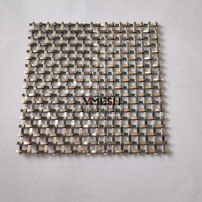 1mm-4mm Woven Wire Mesh Z Nierdzewnej Stalowej Do Dekoracyjnej Architektury