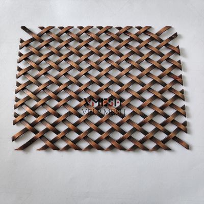 1mm-4mm Woven Wire Mesh Z Nierdzewnej Stalowej Do Dekoracyjnej Architektury