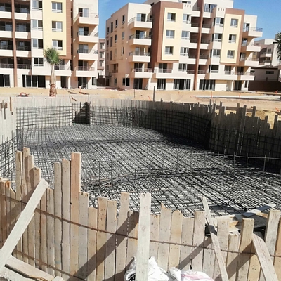 Ocynkowany system szalunku Hy-Rib do łatwego wylewania betonu