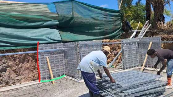 Siatka do szalunku do wylewania betonu z żebrowaniem Hy Rib