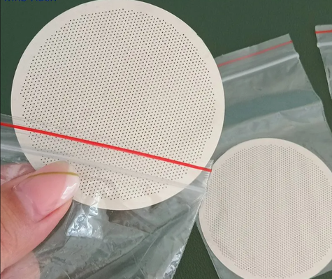 Brak Burrs Chemiczne frezowanie 1mm SS304 Etching Mesh Filter Disc