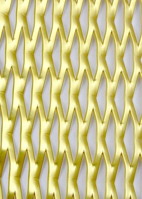 Rozciągana siatka aluminiowa malowana proszkowo do okładzin budowlanych