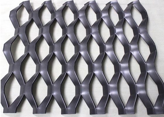 Rozciągana siatka aluminiowa malowana proszkowo do okładzin budowlanych