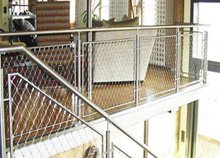 304 316 Sieć liniowa ze stali nierdzewnej do balustrad mostów