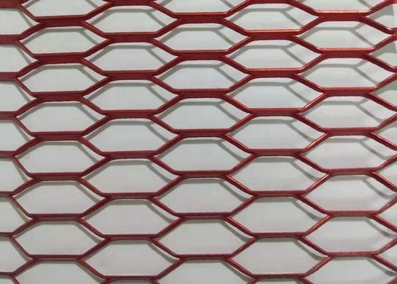 Anodyzowany aluminium rozszerzone metalowe siatki sufitu 1060 3003 stop