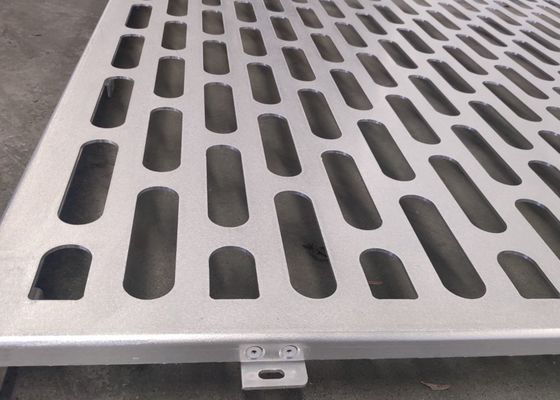Architektoniczne płyty metalowe z aluminium z otworami z dziurami do dekoracji