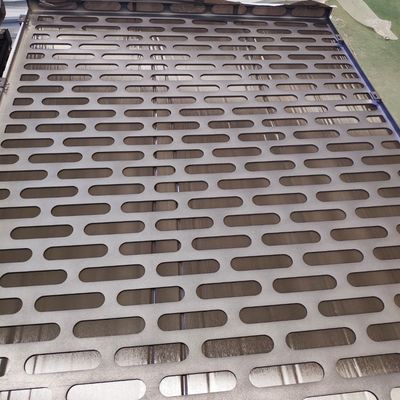 Architektoniczne płyty metalowe z aluminium z otworami z dziurami do dekoracji