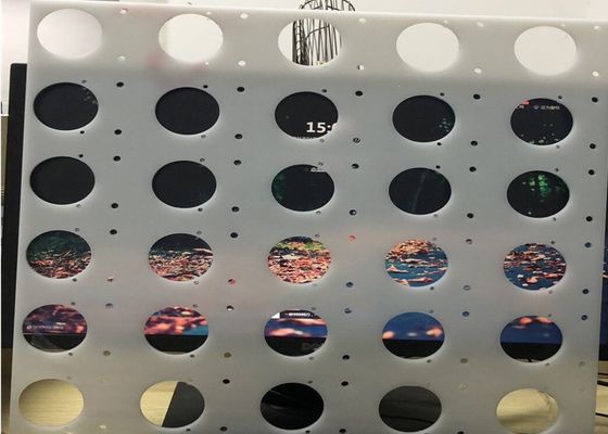 Produkty spożywcze PP HDPE Perforated Plastic Mesh Sheets 0,5-3,5 mm