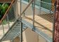 Balkon bezpieczeństwa Elastyczna siatka linowa ze stali nierdzewnej 30m / rolka samoblokująca