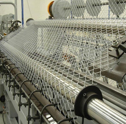 4.8mm Galwanizowany Ogród Łączników Łańcuchowych 50m Roll Diamentowa sieć dziura