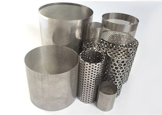 Rura filtra z perforowanej blachy ze stali nierdzewnej 316 20mm-2000mm