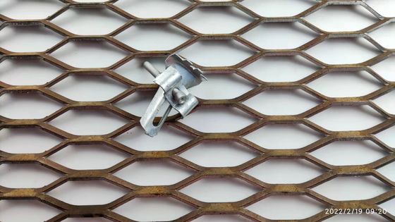 Blacha z siatki cięto-ciągnionej do zadań ciężkich 1.22x2.44m Stal ocynkowana