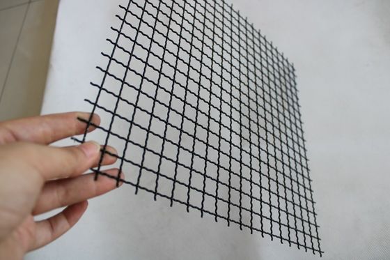 316L ze stali nierdzewnej Woven Locked Crimped Wire Mesh for Architecture