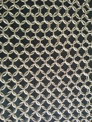 Włókno z stali nierdzewnej Dekoracyjne 1 mm Architektoniczne Metalowe Mesh Screen Woven Wire Mesh