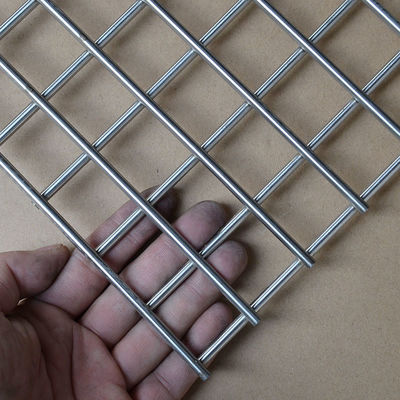 50x50 mm Galwanizowane panely zestawu z spawaną siecią drutową grubość 3 mm