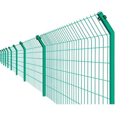4mm PVC powlekany Panel z spawaną siatką drukową Zielony 6 stóp ocynkowany