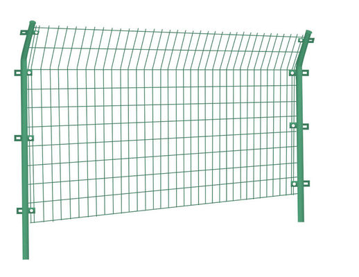 4mm PVC powlekany Panel z spawaną siatką drukową Zielony 6 stóp ocynkowany