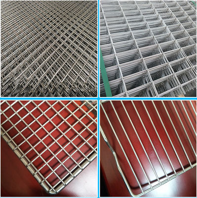 Galwanizowane panely z spawaną siecią drutu 2mm Drut 25x25mm Otwór