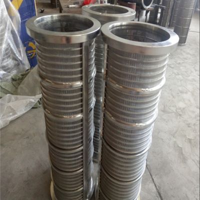 Johnson Mesh 300mm Sita z drutu klinowego Filtr 304 ze stali nierdzewnej o wysokiej wytrzymałości