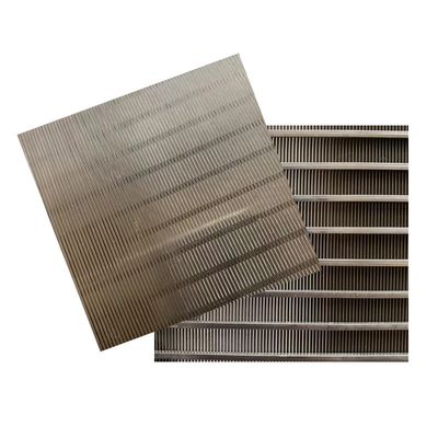 Ss 304 316 Wedge Wire Screens Slot Well Johnson Spawana siatka dla przemysłu wydobywczego