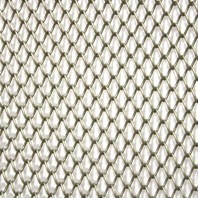 Dekoracyjna aluminiowa draperia z cewki z siatki architektonicznej 1,8 mm z siatki metalowej