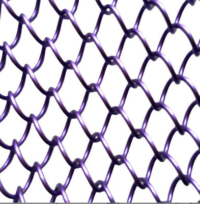 Dekoracyjny metal 45% Open Chain Link Mesh Curtain Drapery z cewki ze stopu aluminium