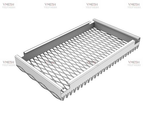 Rozszerzony panel podwieszany z metalu aluminiowego sufitu do centrum handlowego
