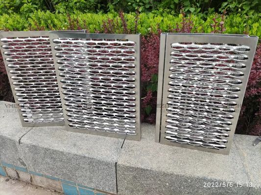 Diamentowa kratka podłogowa Grip Strut Ruting Aluminium 3003 Metal