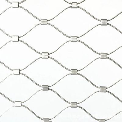 Elastyczne ogrodzenie z siatki drucianej ze stali nierdzewnej 304 do ogrodu zoologicznego