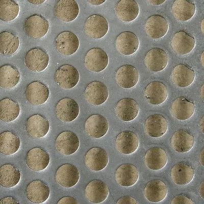 Polerowanie Perforatowane siatki metalowej, opakowania drewniane z aluminium
