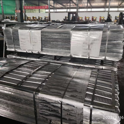 Galwanizowane wysokie kołowo-kręgowe kształtówki do betonowych podłóg 0,45m x 2m