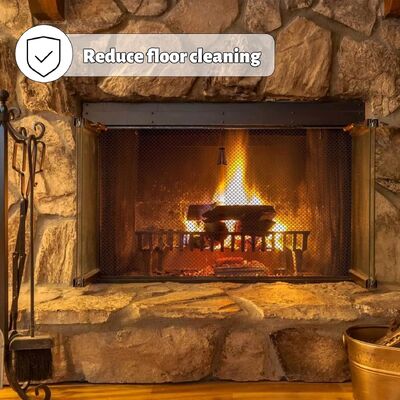 Zastosowany rozmiar łańcuch Link Metalowy zasłona w parach Design dla bezpieczeństwa kominka siatki