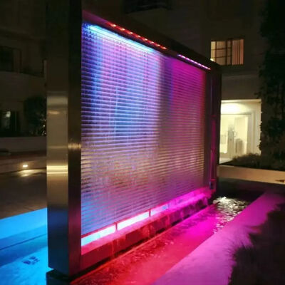 Odporna na korozję siatka ogniwowa kurtyny wodnej ze stali nierdzewnej 304 ze stali nierdzewnej