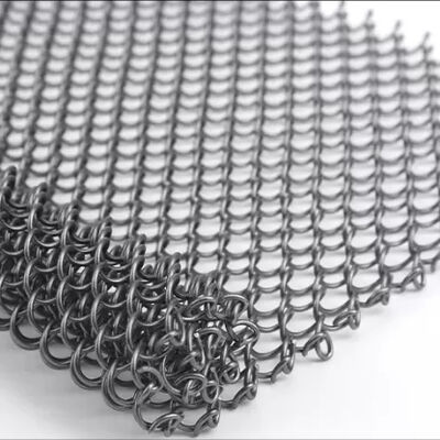 Piękna dekoracyjna siatka zasłonowa ze stali nierdzewnej na ścianę wodospadu