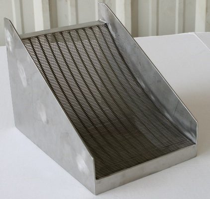 SS304/316 Johnson Well Screen Pipe Johnson Tube Klinowa siatka filtracyjna z drutu