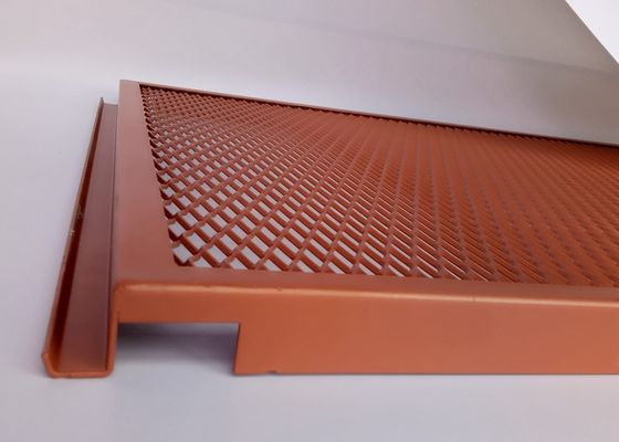 Podwieszany sufit Dekoracyjne diamentowe tkaniny aluminiowe dla architektury