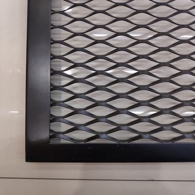 Lekkie panele z siatki cięto-ciągnionej ze stopu aluminium do aranżacji wnętrz