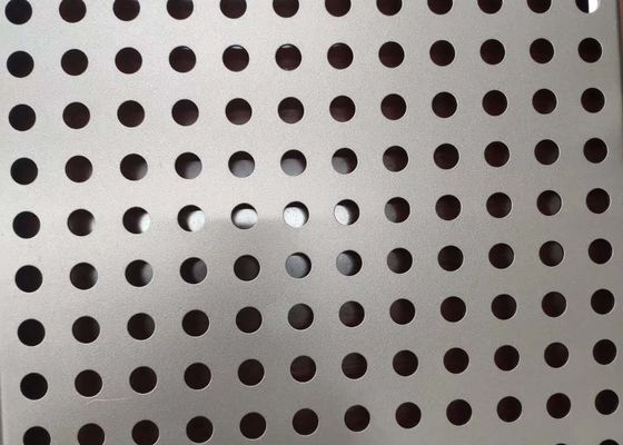 Ss304 Aluminiowy okrągły otwór Dekoracyjna perforowana blacha 4x8