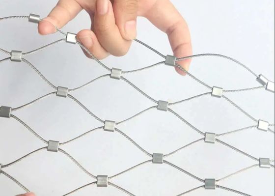 Ogrodzenie z siatki drucianej Velp Mariculture ze stali nierdzewnej 4 