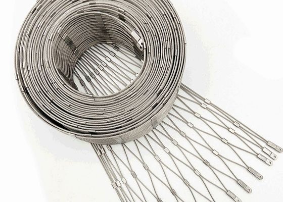Siatka druciana 1 mm 1,5 mm ze stali nierdzewnej do balustrady schodowej