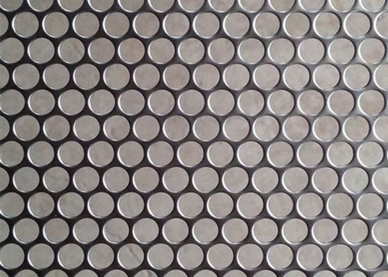 2,0 mm 3,0 mm Perforowane metalowe panele akustyczne z okrągłym otworem Aluminiowa powłoka proszkowa