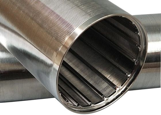 ISO9002 Velp Wedge Wire Cylinder Vee Wire Filter Screen o długości 6 m