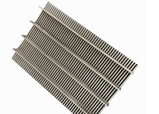 Spawane sita Johnson Wedge Wire 100 mikronów 0,02 mm z kołnierzem szczelinowym