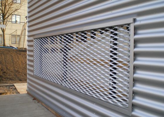 5052 5005 Aluminiowe przedłużki z siatki rozszerzonej 15*50mm 20*60mm Diamentowy otwór