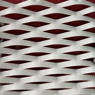 Metalowa siatka cięto-ciągniona ocynkowana stal nierdzewna aluminium